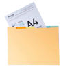 Picture of TABBED COMPARTMENT FOLDERS X6 10 PACK